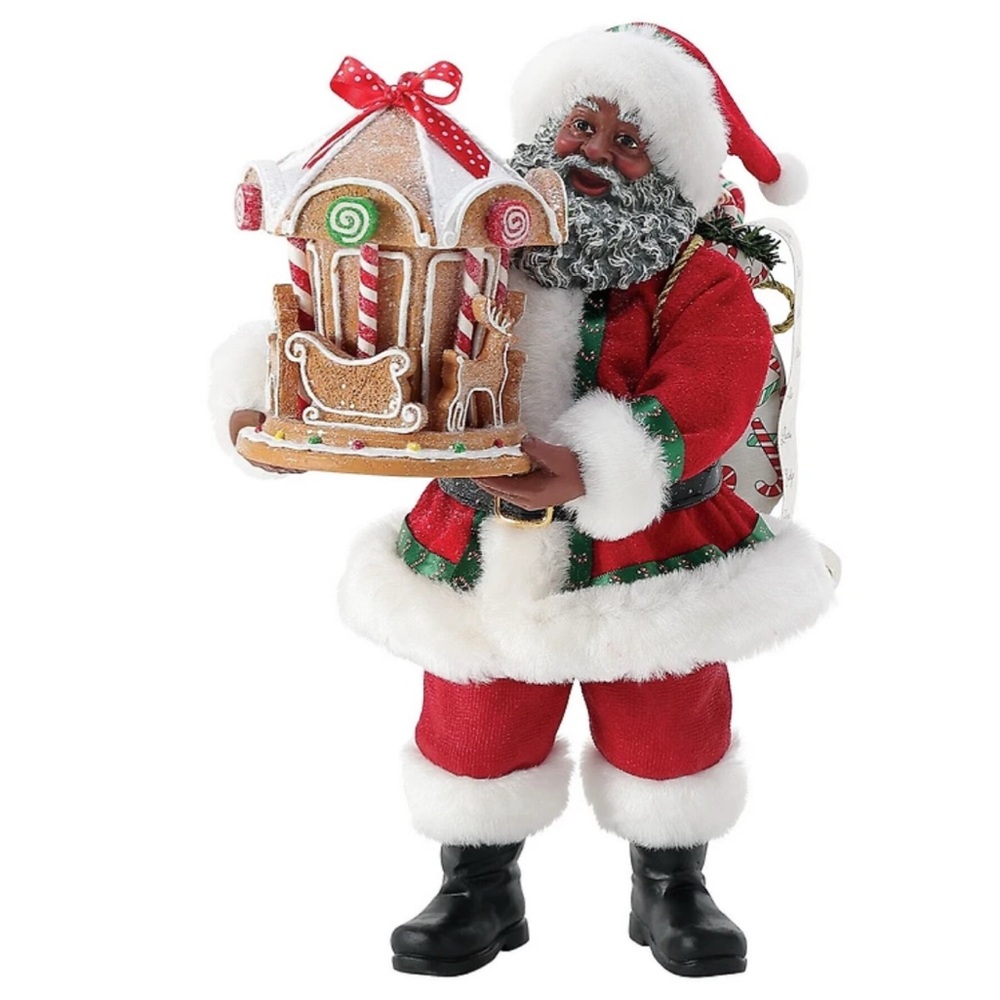 Possible Dreams “Ginger Go Round” African American Santa.